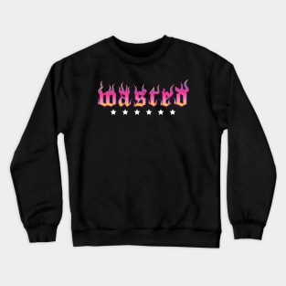 Wasted Flames Tattoo Six Crewneck Sweatshirt